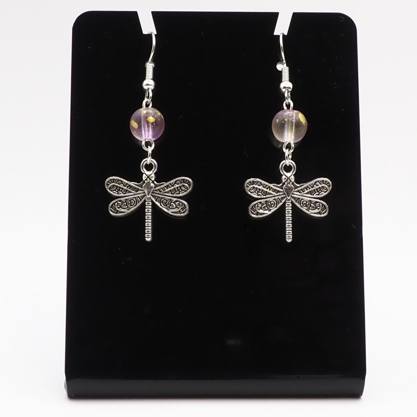 Glimmering Dragonfly Earrings