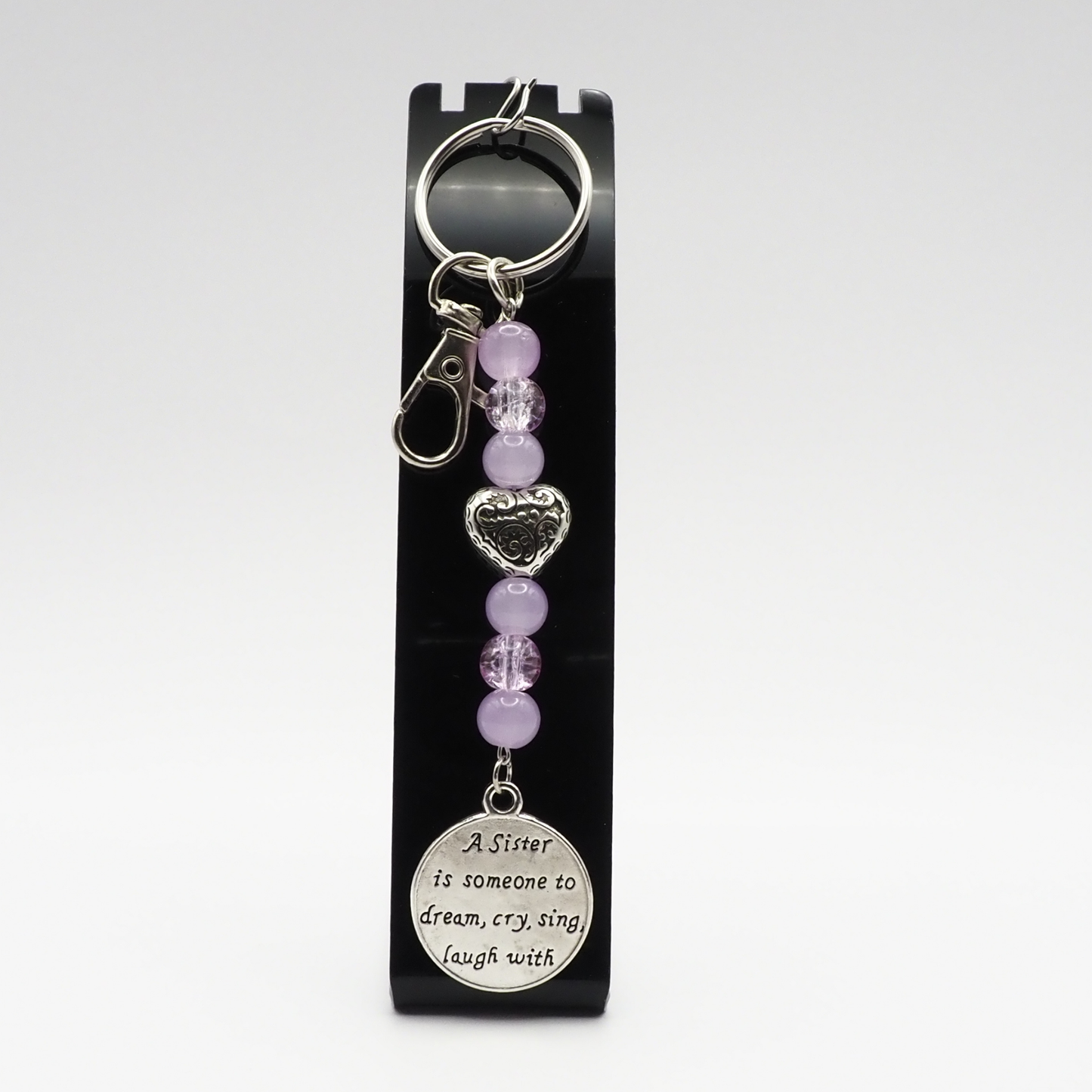 Lavender Sister Keyring