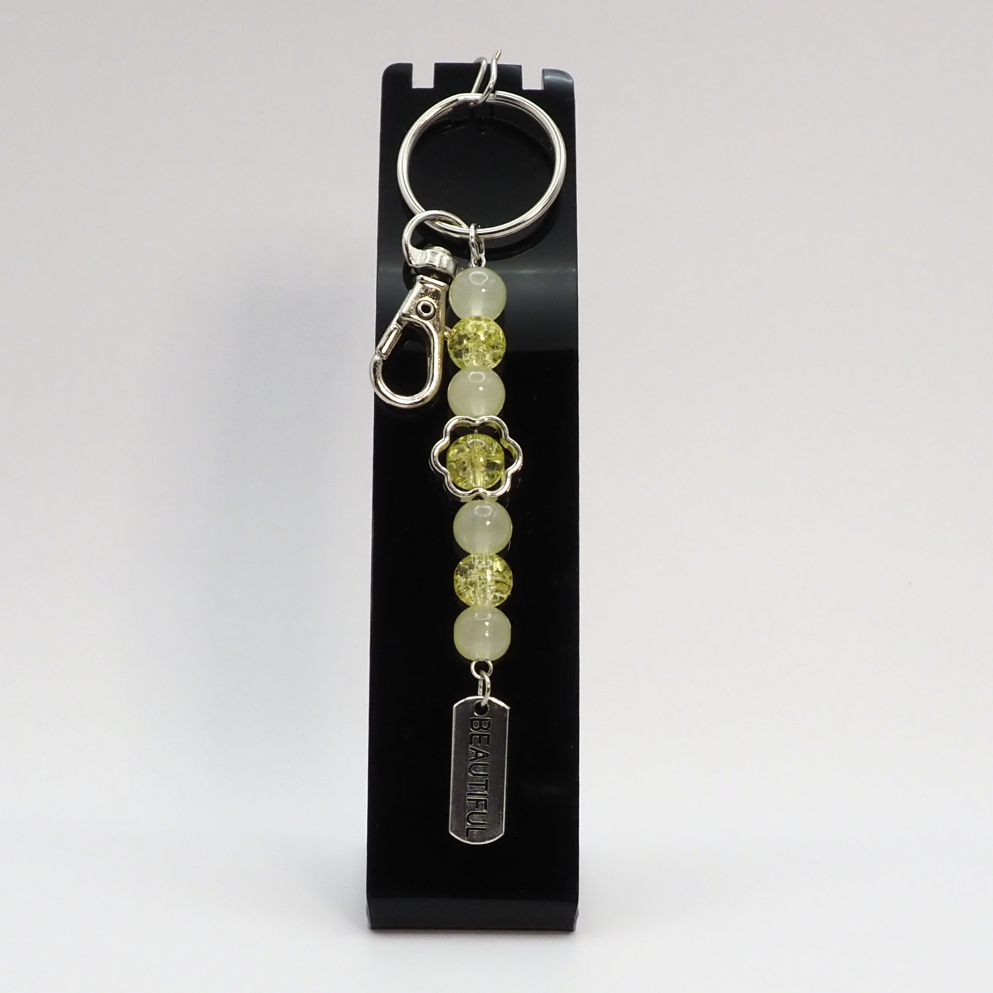 Uplifting Yellow Beautiful Keyring