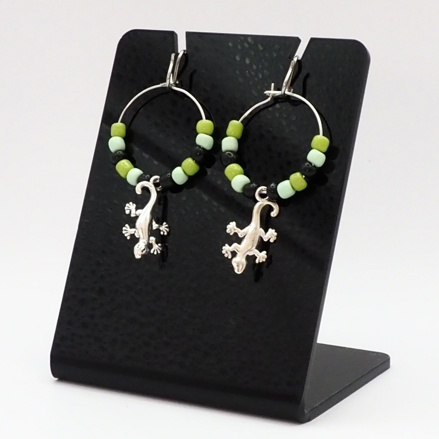 Gecko Hoop Earrings