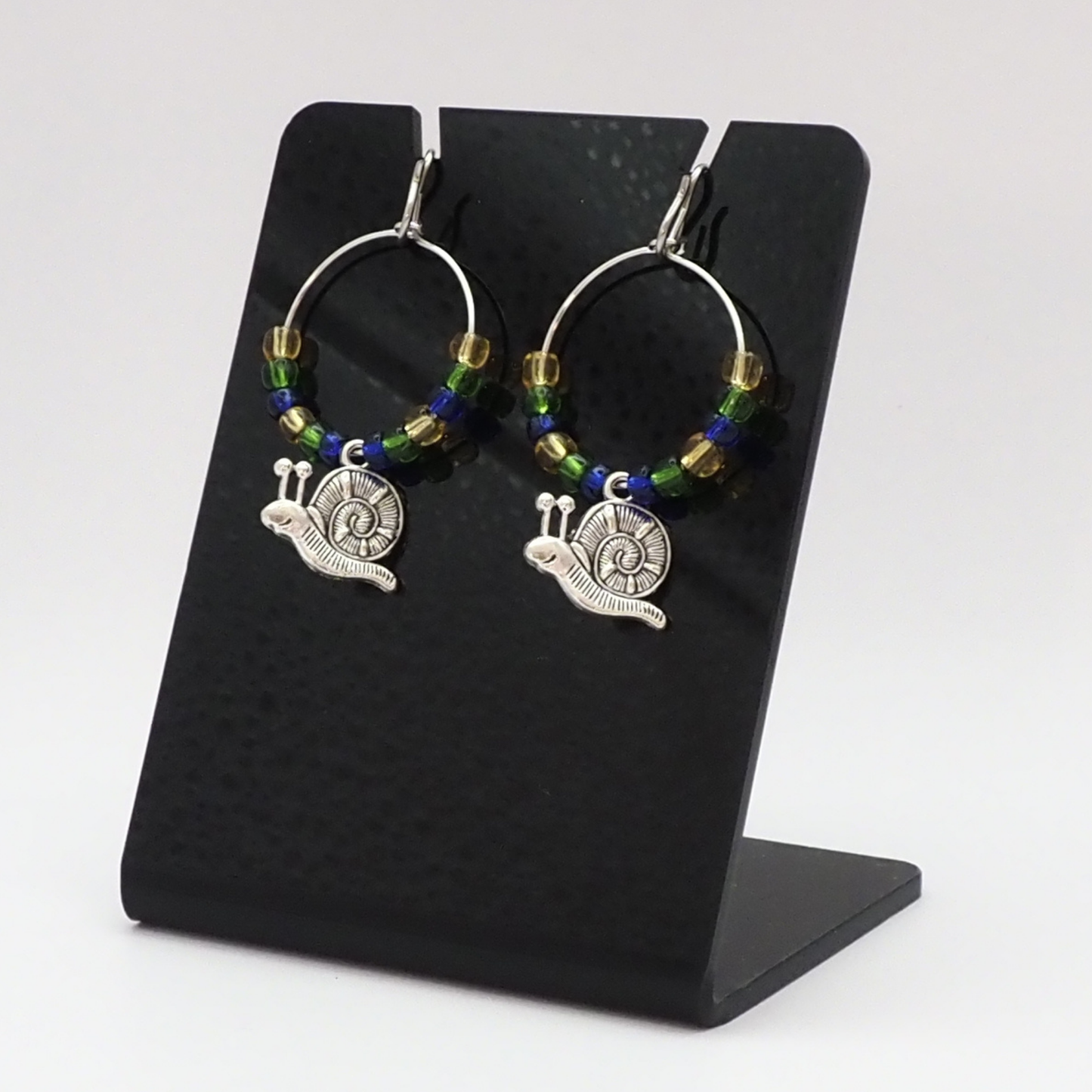 Snail Hoop Earrings