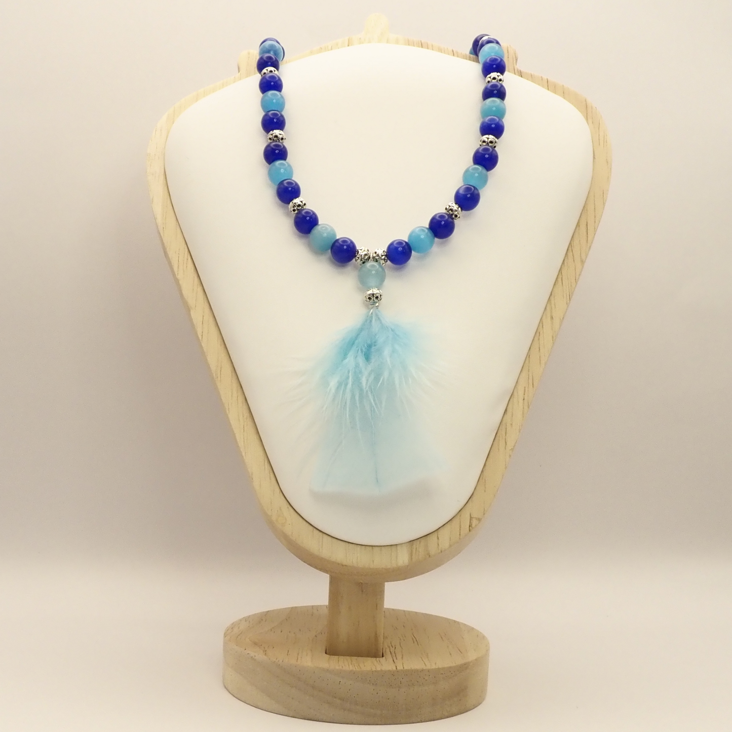 Cat's Eye feather Necklace