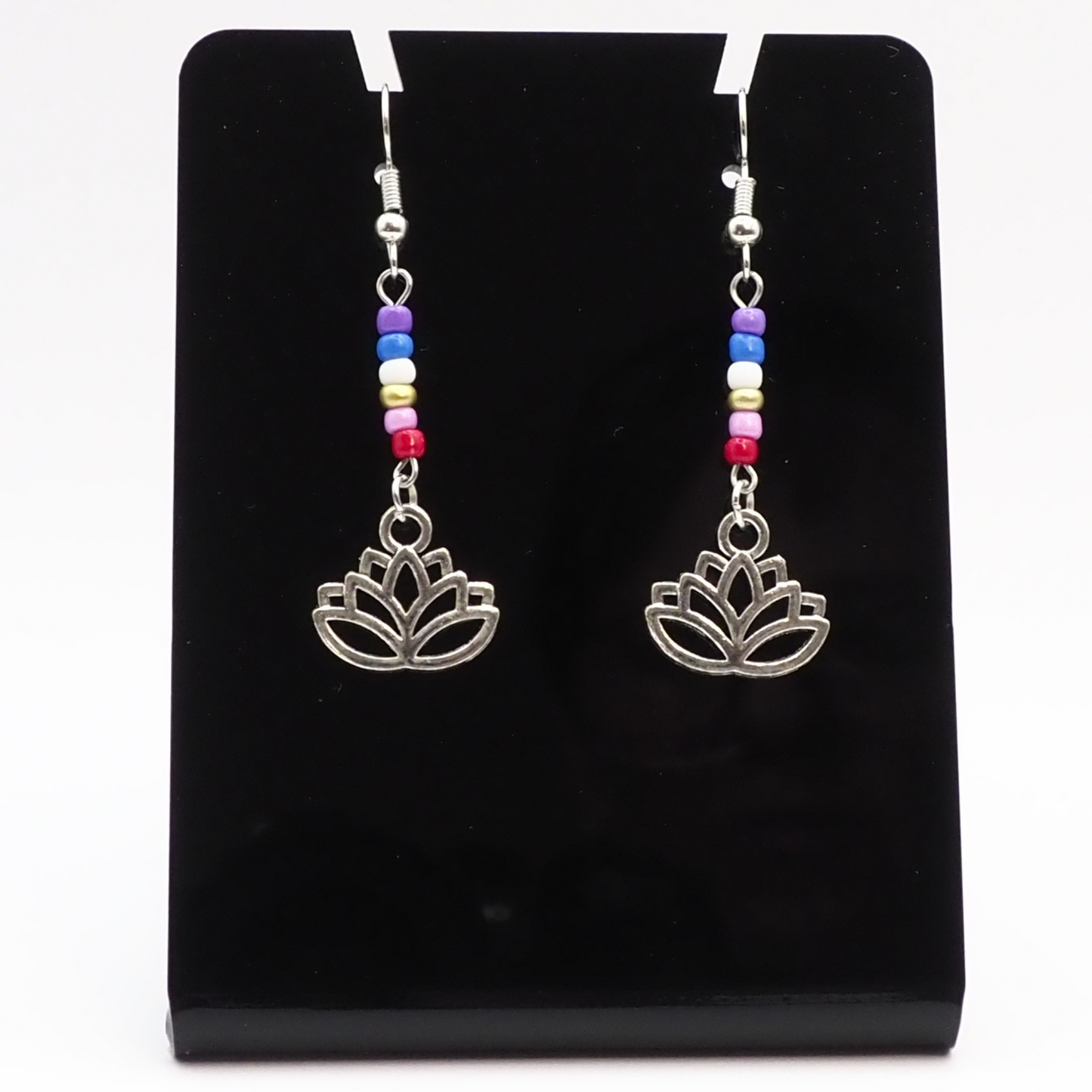Lotus Bead Earrings