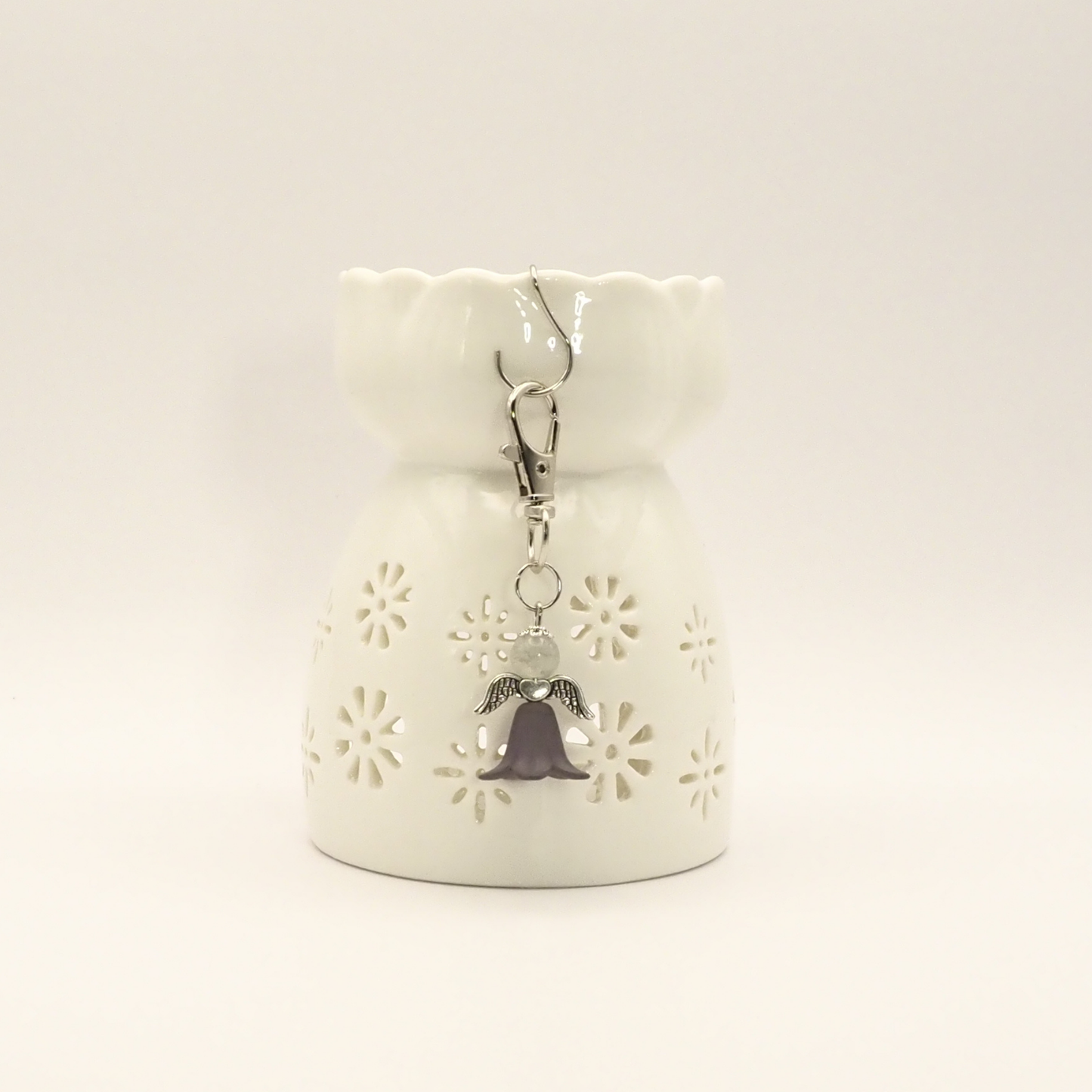 Crackle Quartz Angel Bag Charms