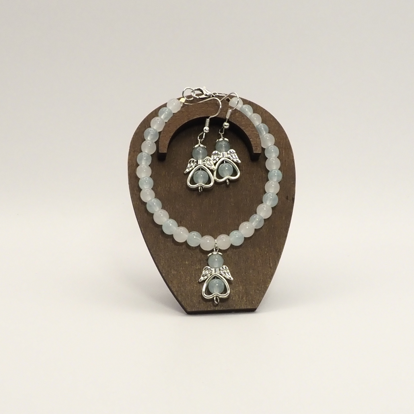 Delicate Angel Bracelet & Earring Sets