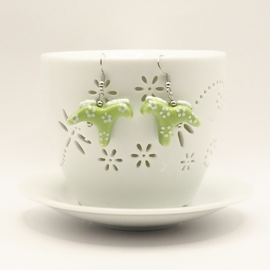 Porcelain Horse Earrings