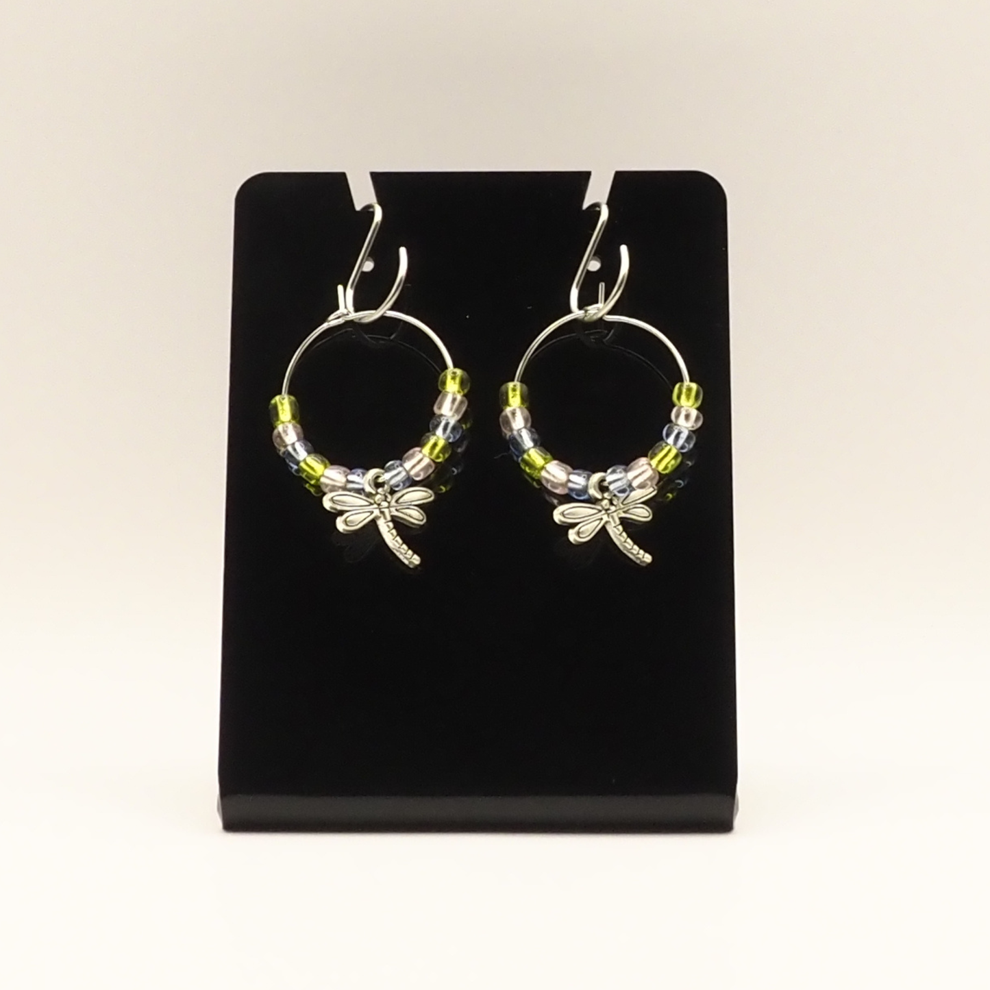 Gentle Dragonfly Hoops