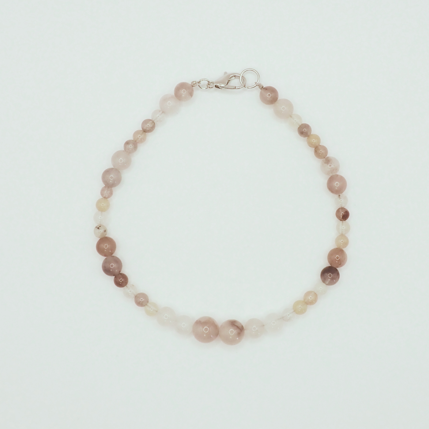 Lavender Quartz Anklet