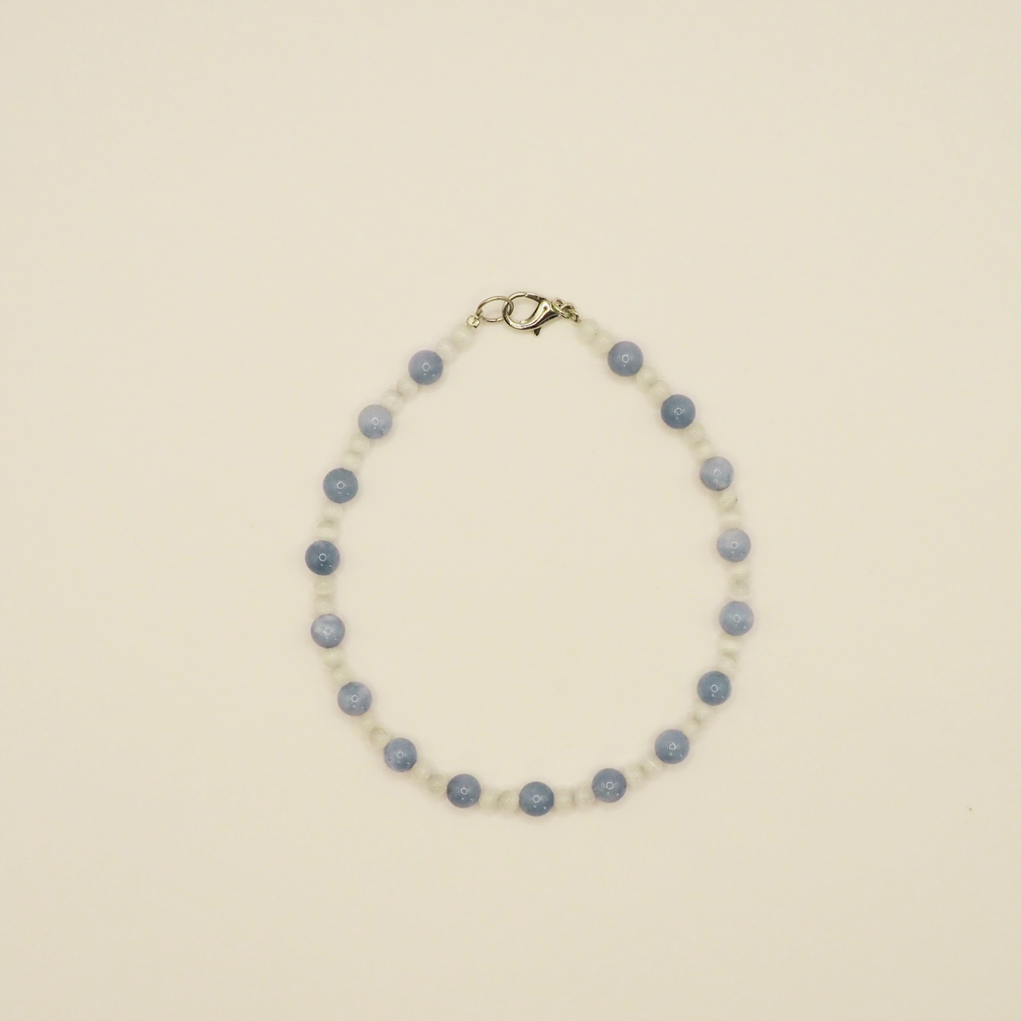 Dark Sea Bed Stone & Moonstone Anklet
