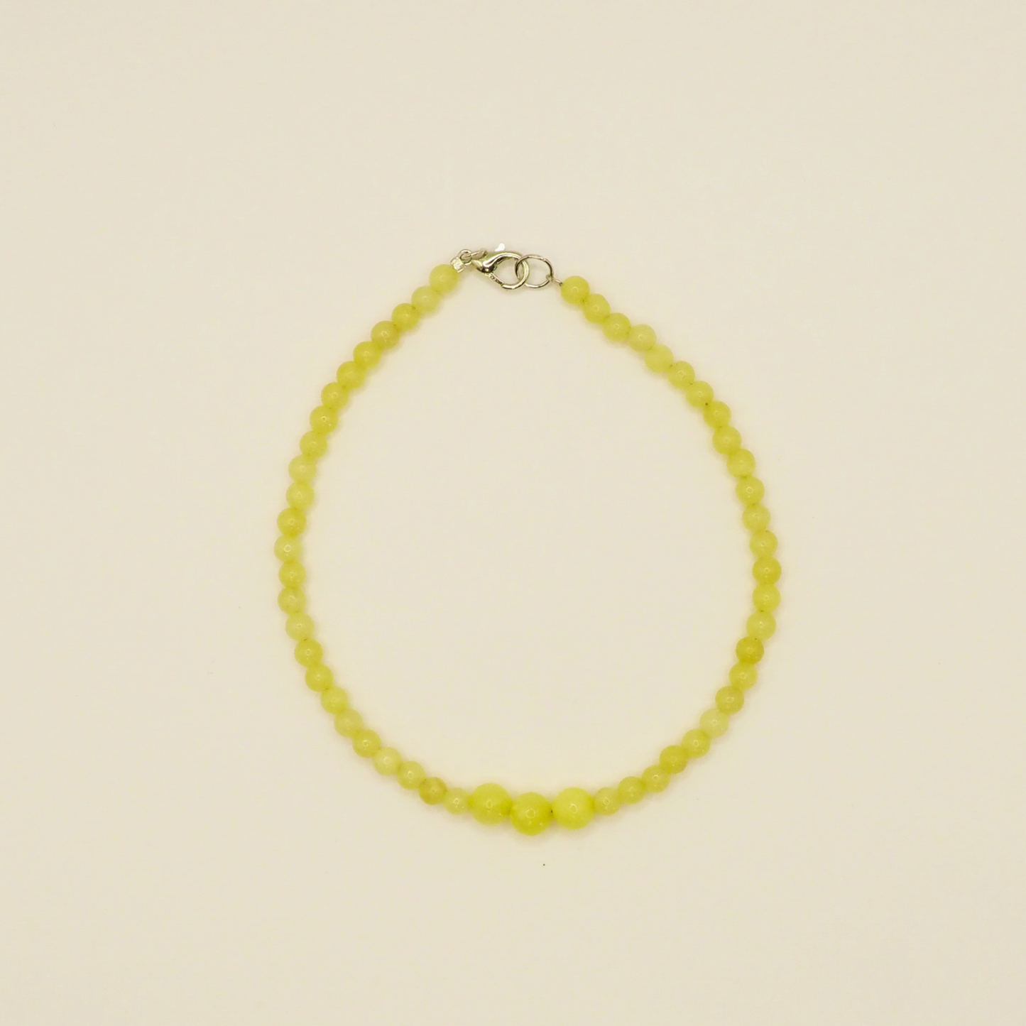 Radiant Honey Calcite Anklet