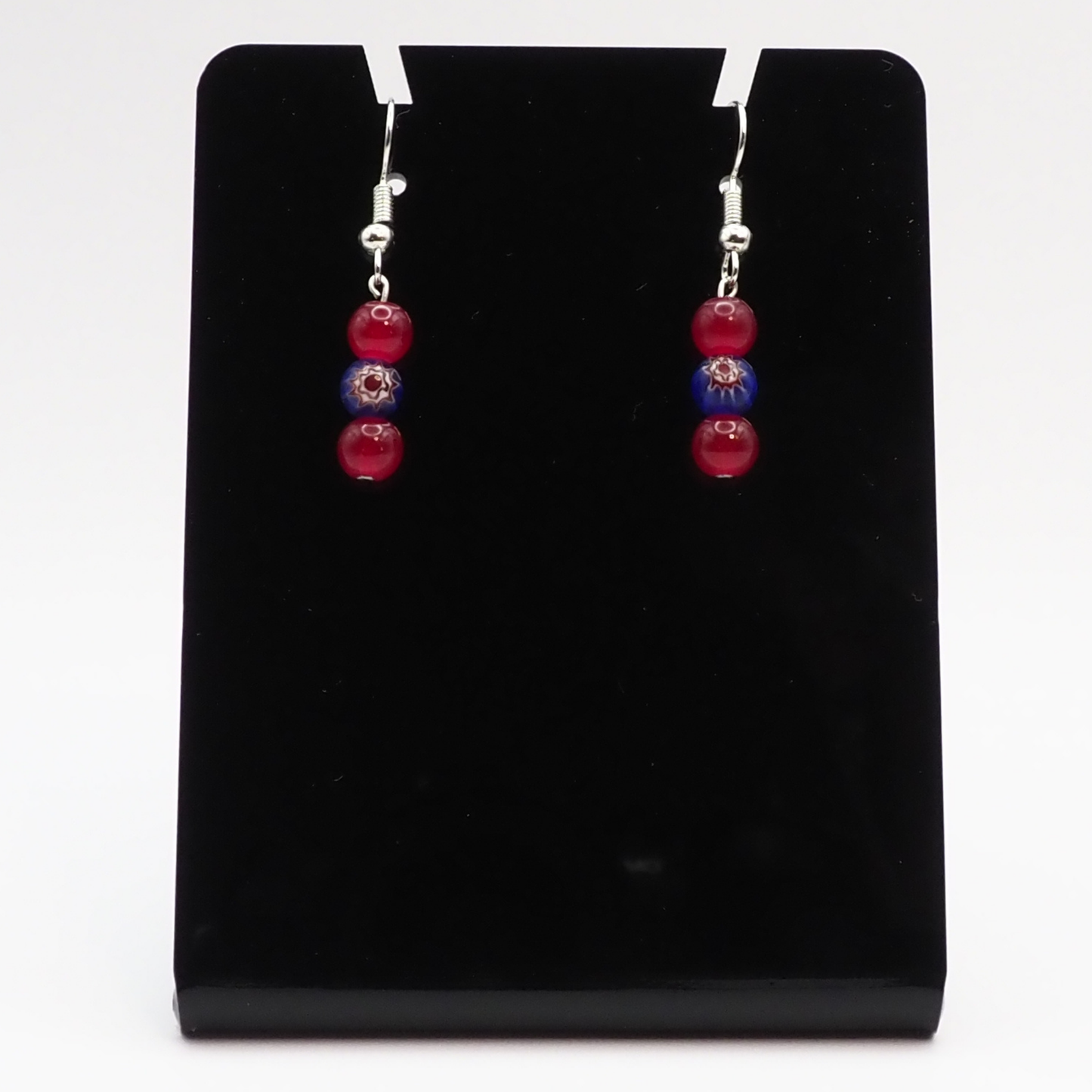 Floral Glass earrings