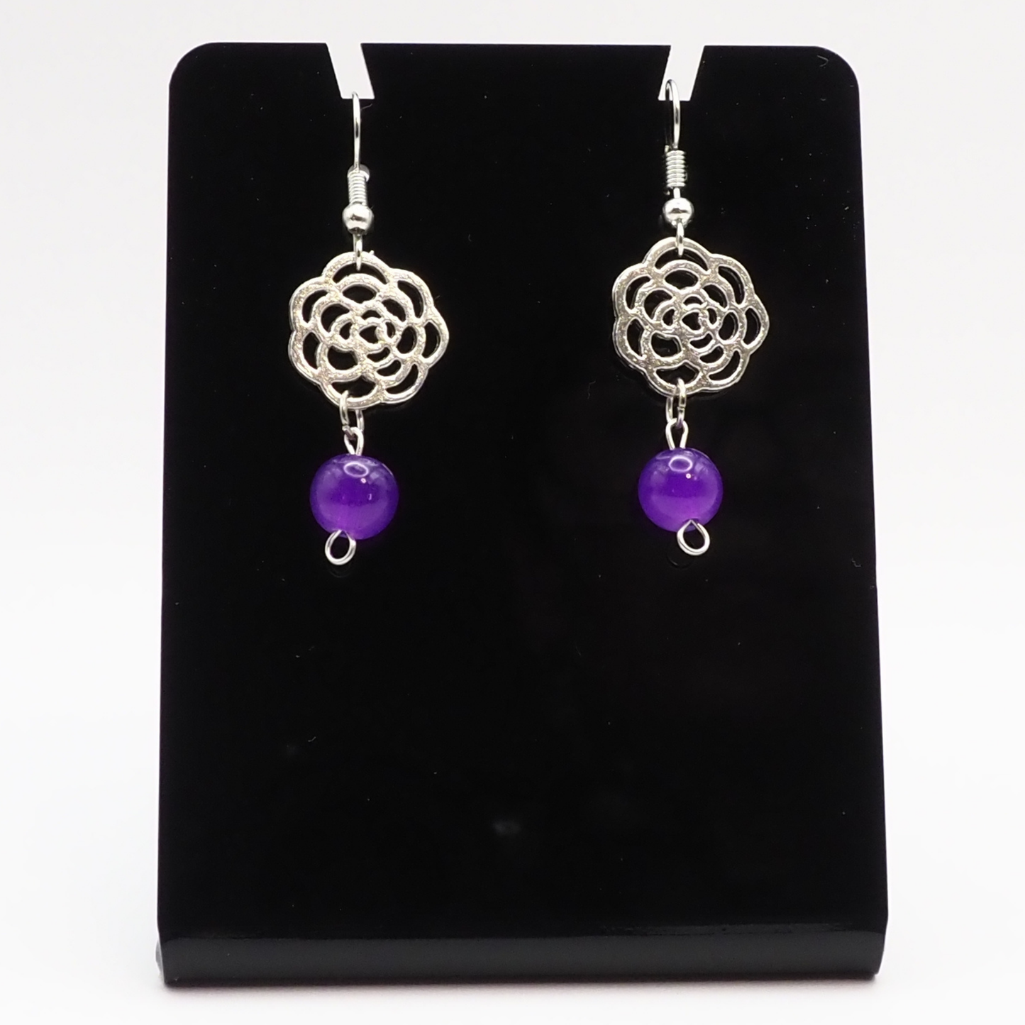 Floral Drop Earrings