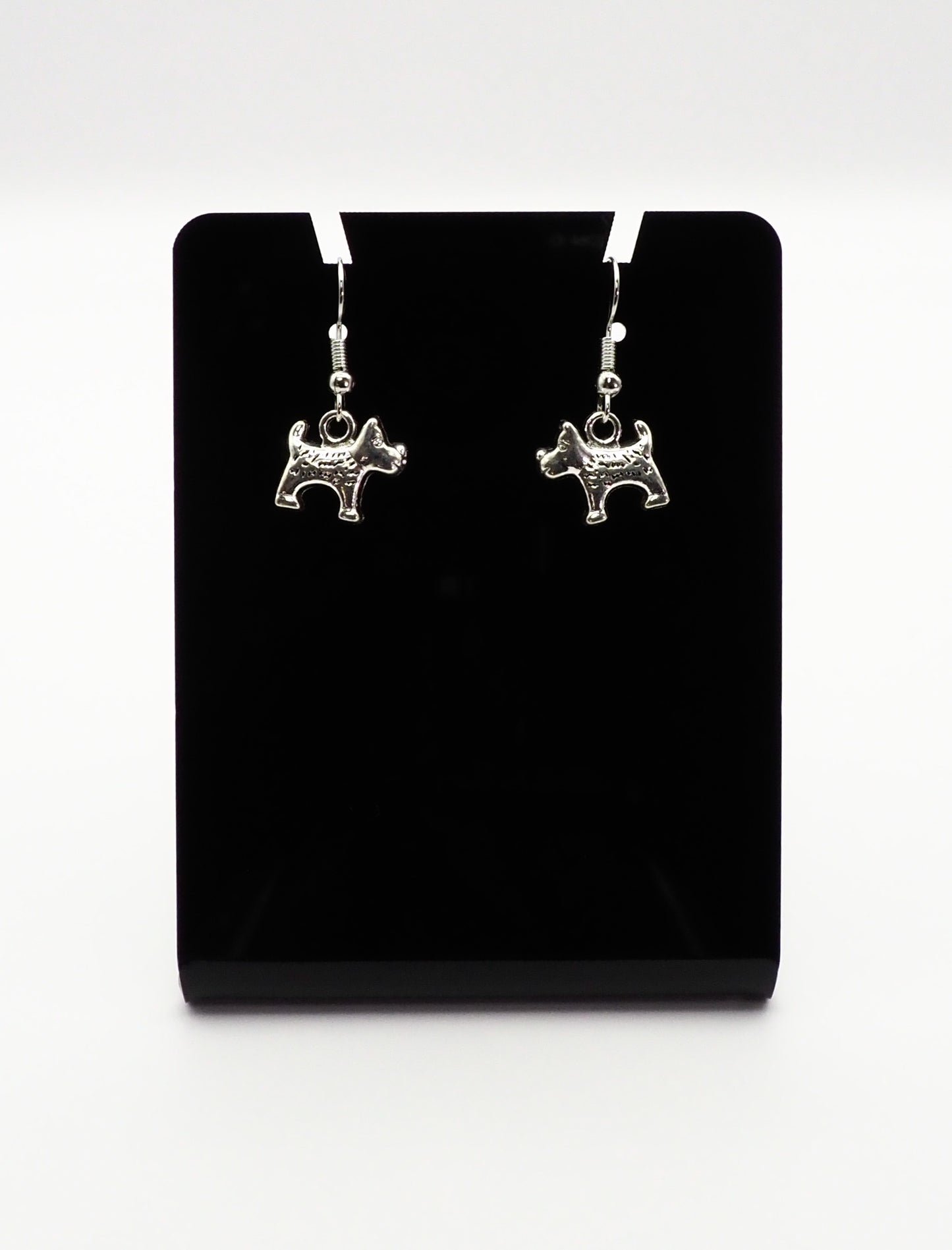 Whimsical Dog Charm Earrings