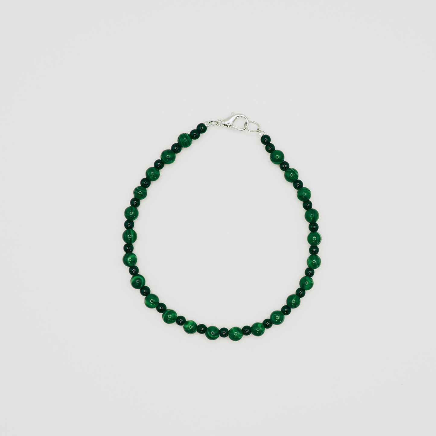 Malachite & Black Onyx Anklet