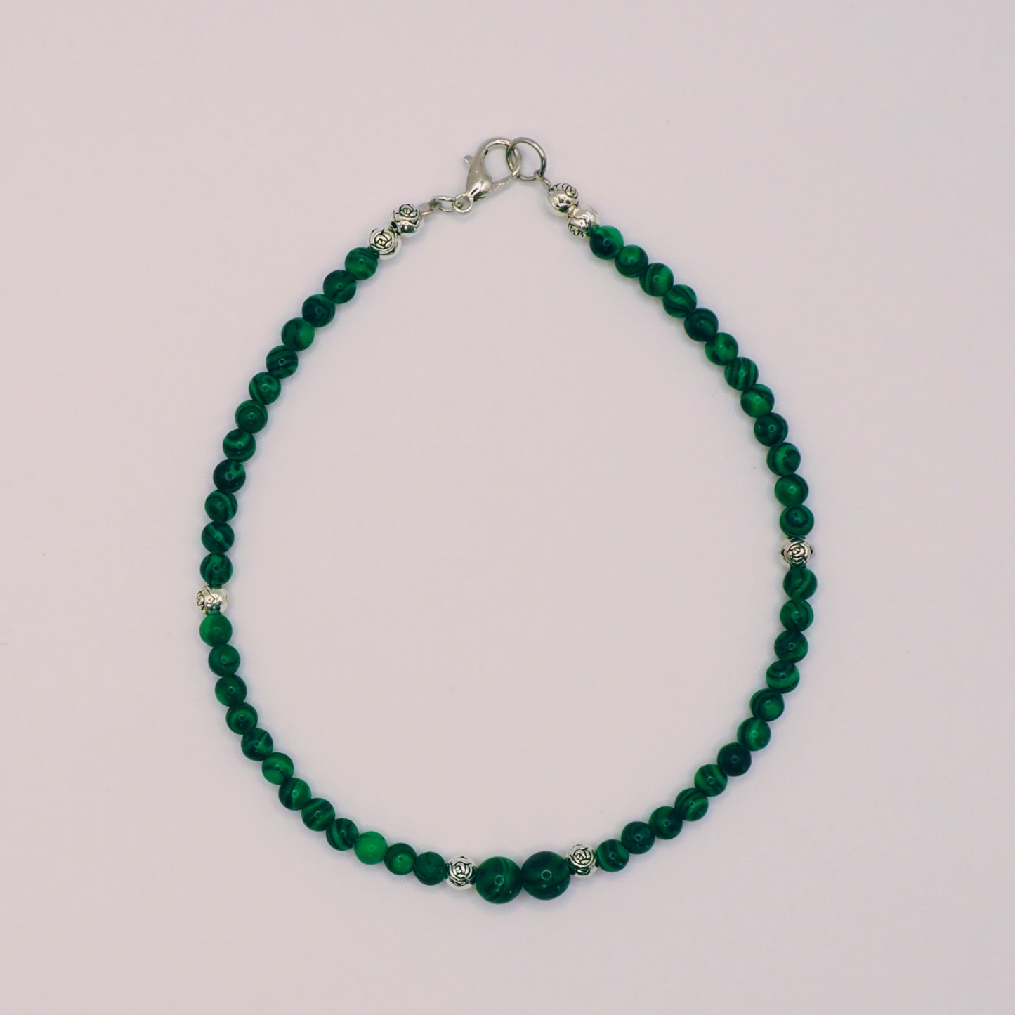 Malachite Stone Anklet