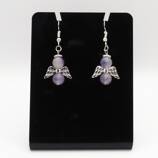 Ametrine Angel Earrings