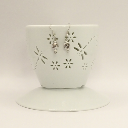 Porcelain Floral Earrings