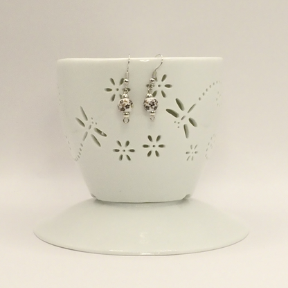 Porcelain Floral Earrings