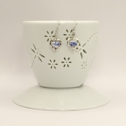 Porcelain Floral Earrings