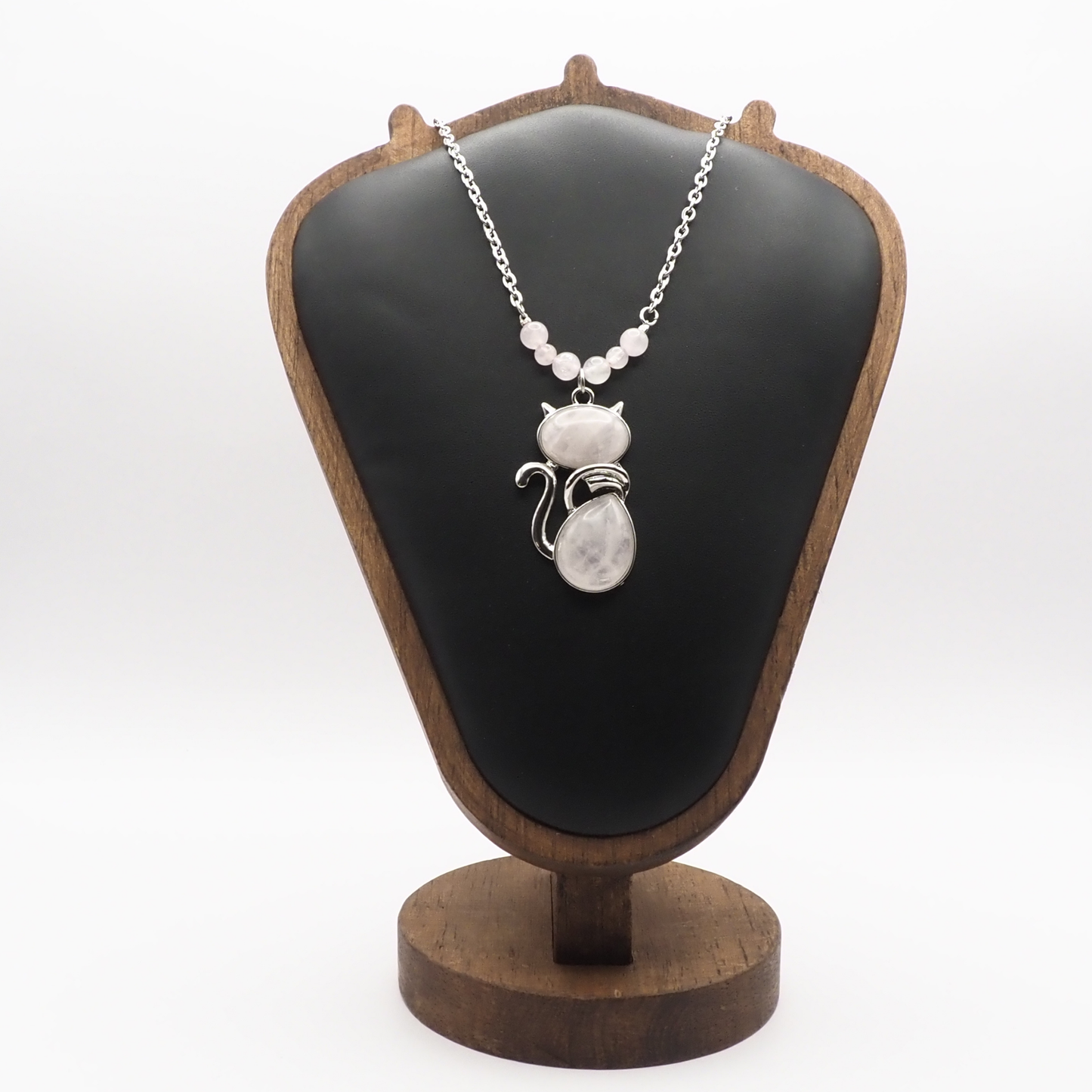 Stone Cat Necklace