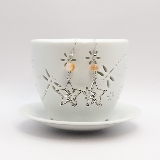 Sitting On A Star Earrings