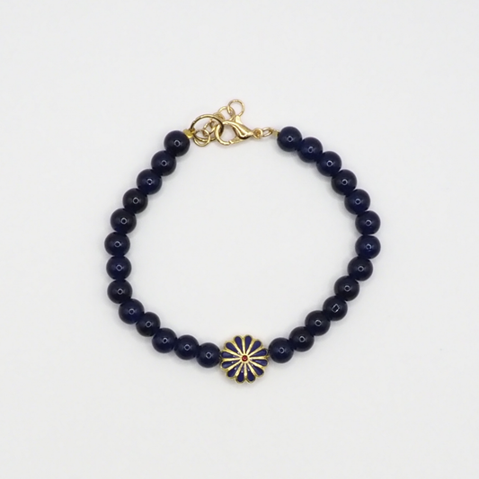 Charming Cloisonne Bead Bracelet