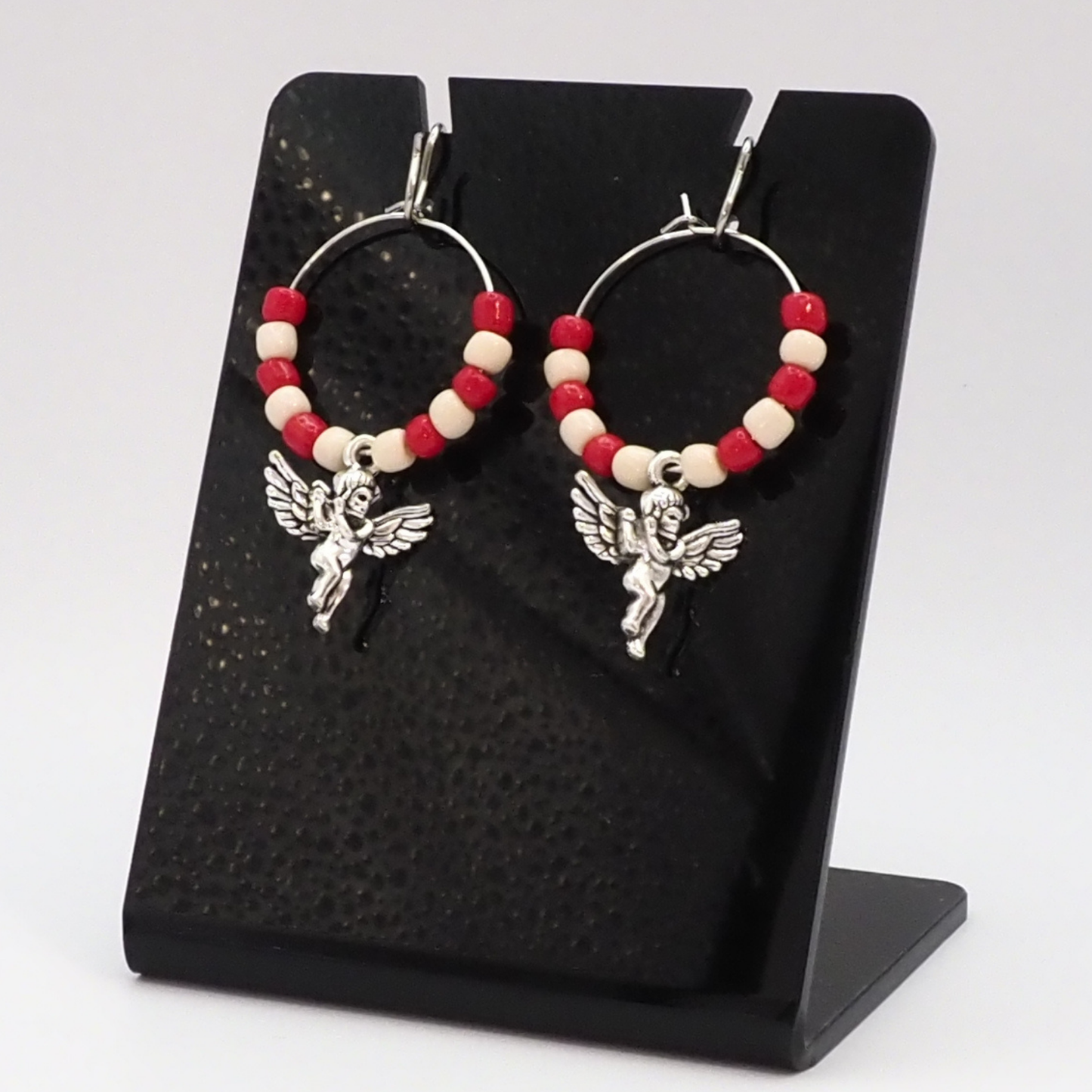Cupid Hoop Earrings