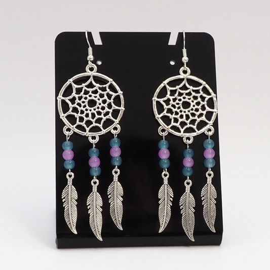 Celestial Dreamcatcher Earrings