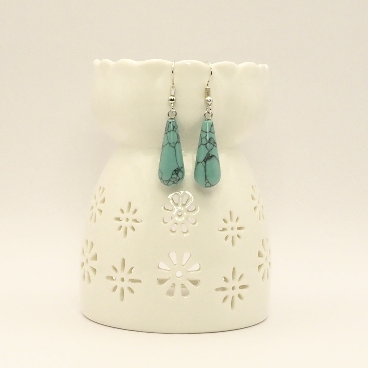 Stone Drop Earrings