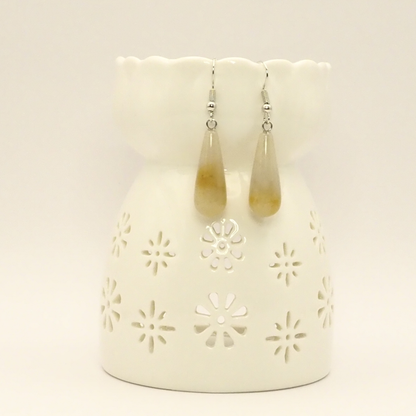 Stone Drop Earrings