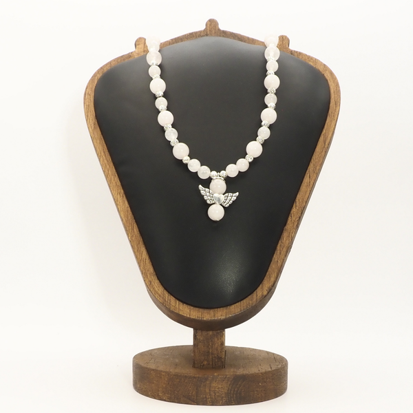 Angel Rose Quartz Necklace