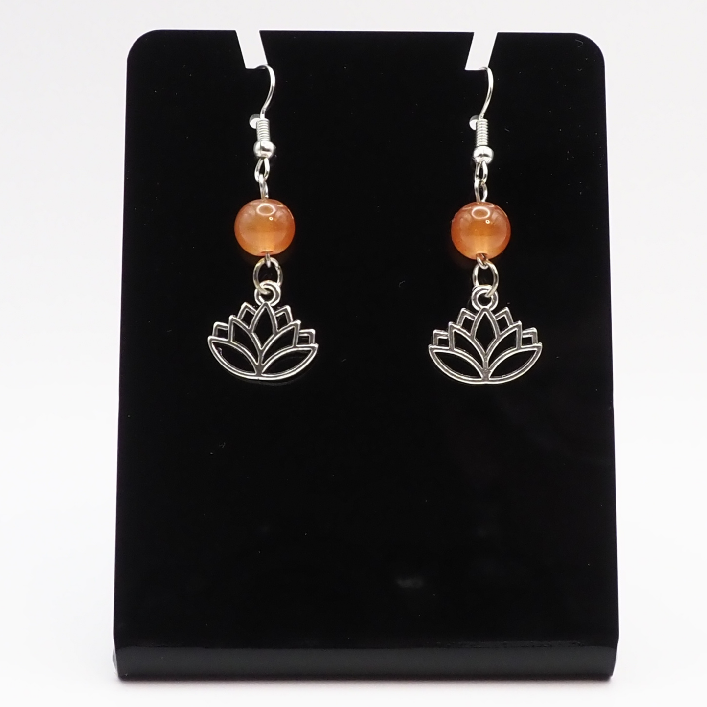 Delicate Lotus Earrings