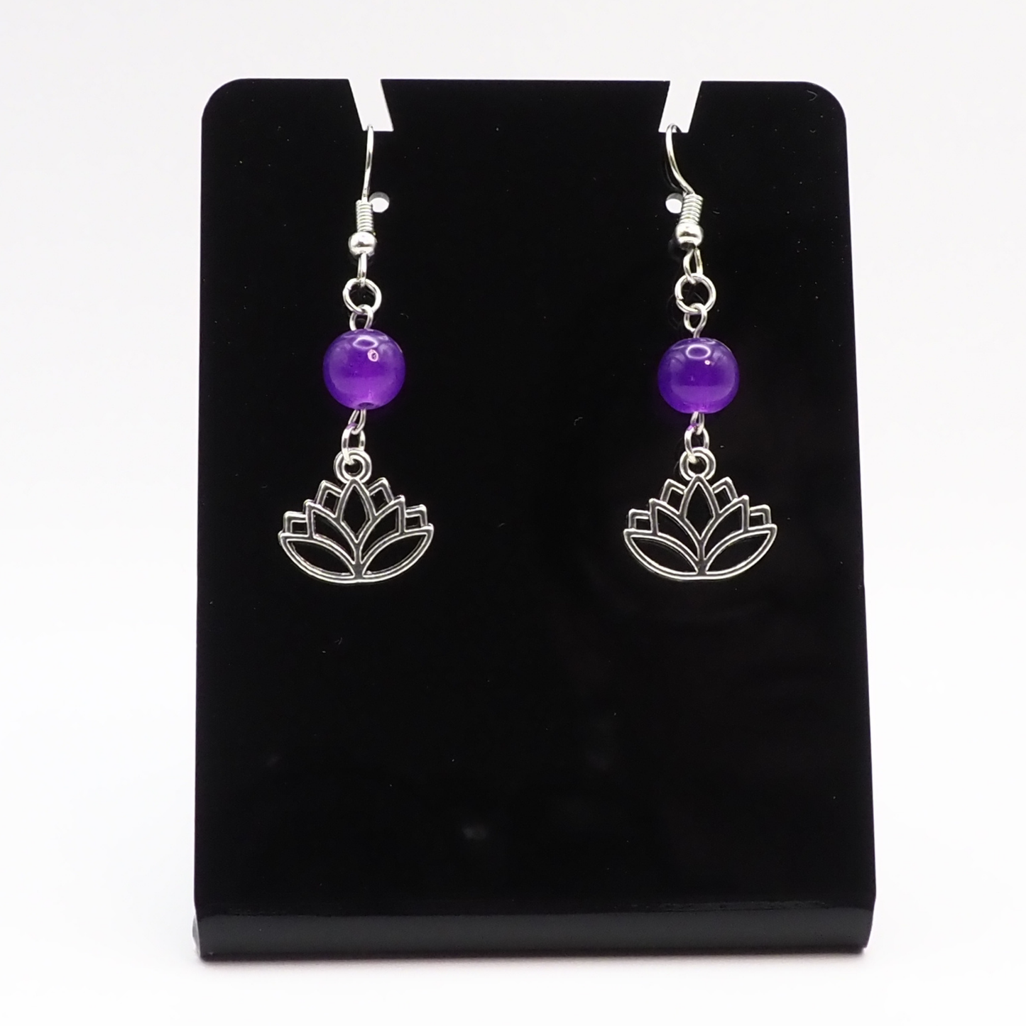Delicate Lotus Earrings