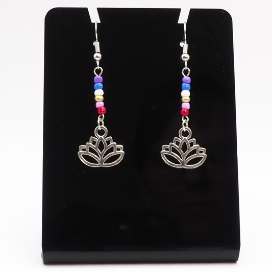 Lotus Bead Earrings