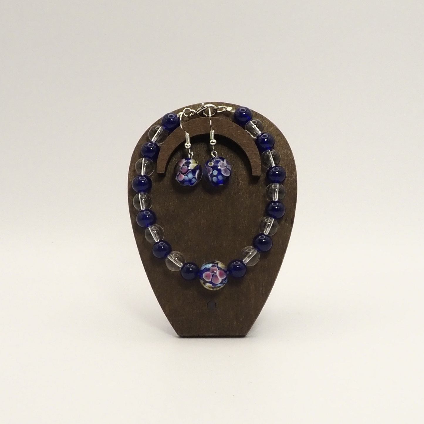 Glass Cloisonne  Bracelet & Earrings Sets