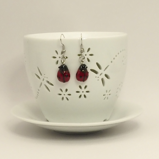Sweet Ladybird Earrings