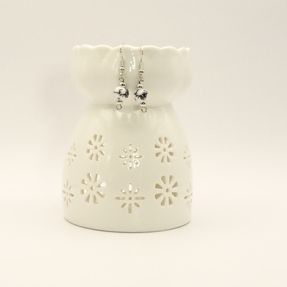 Porcelain Floral Earrings