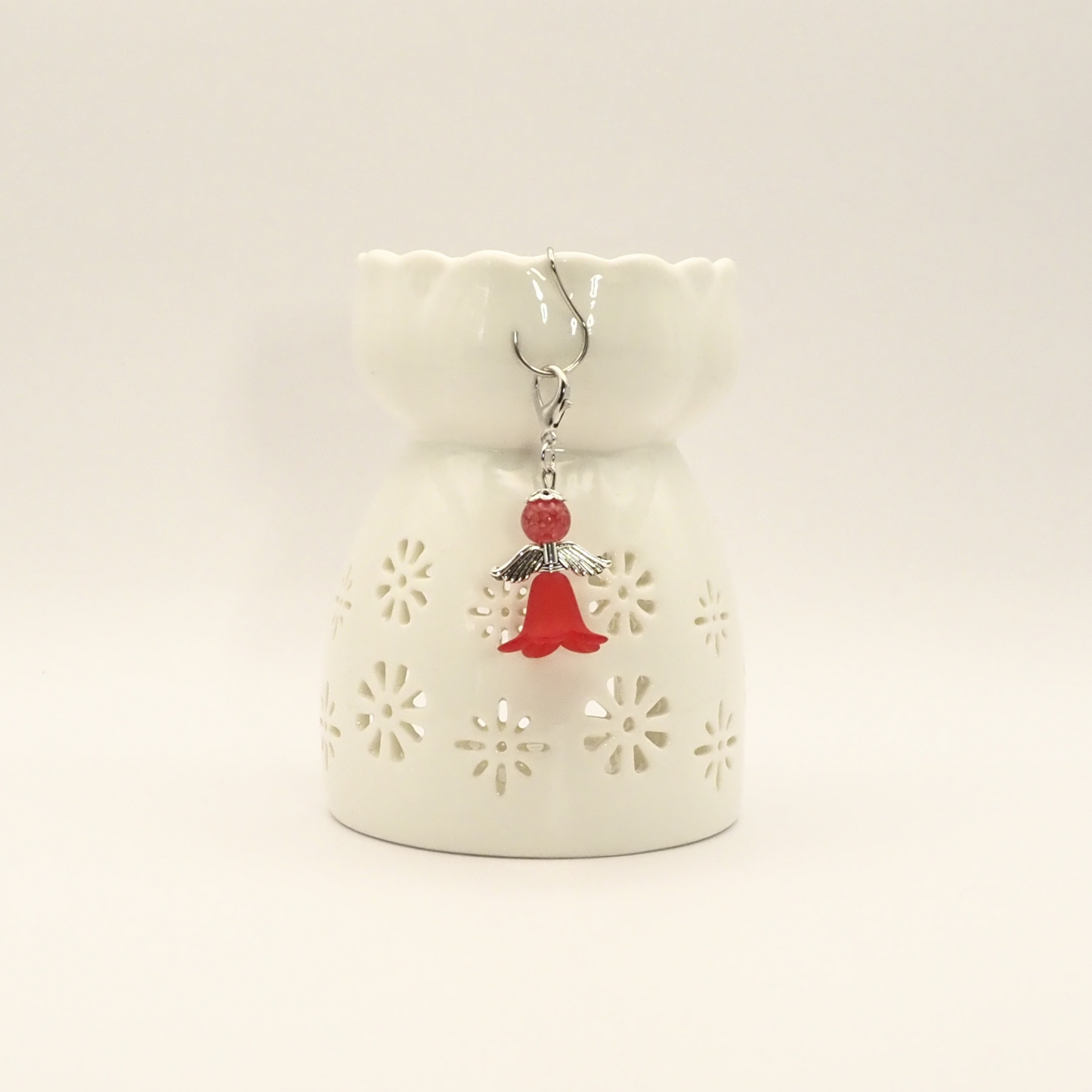 Crackle Quartz Angel Bag Charms