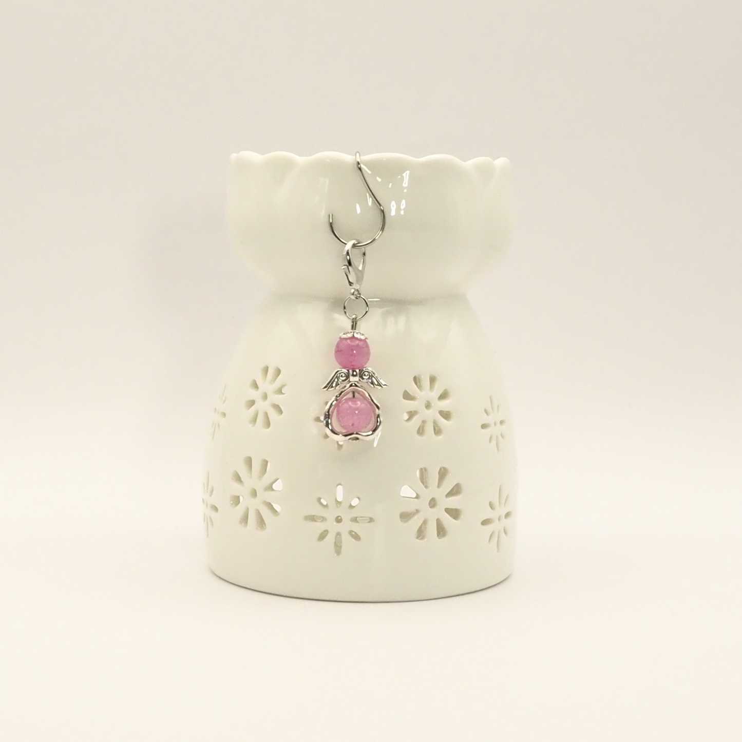 Crackle Quartz Angel Bag Charms