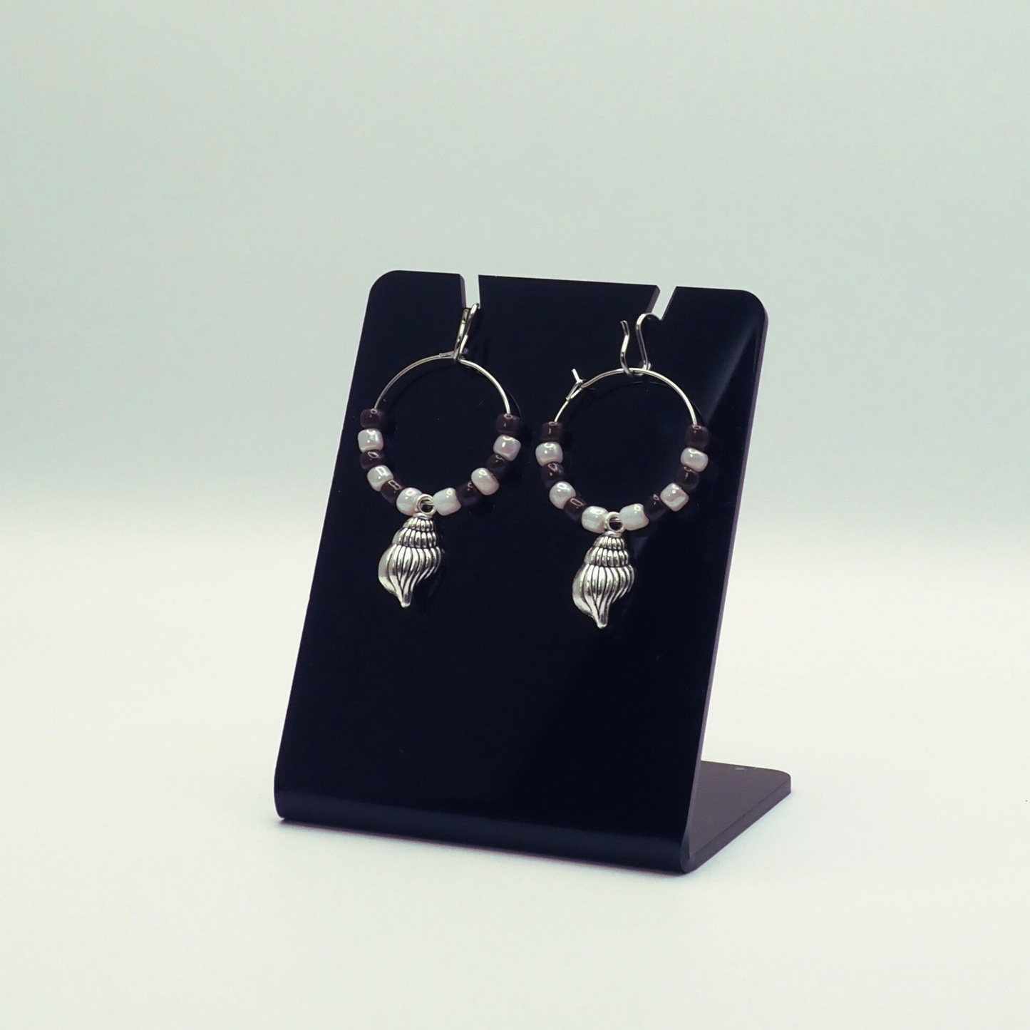 Shell Hoop Earrings