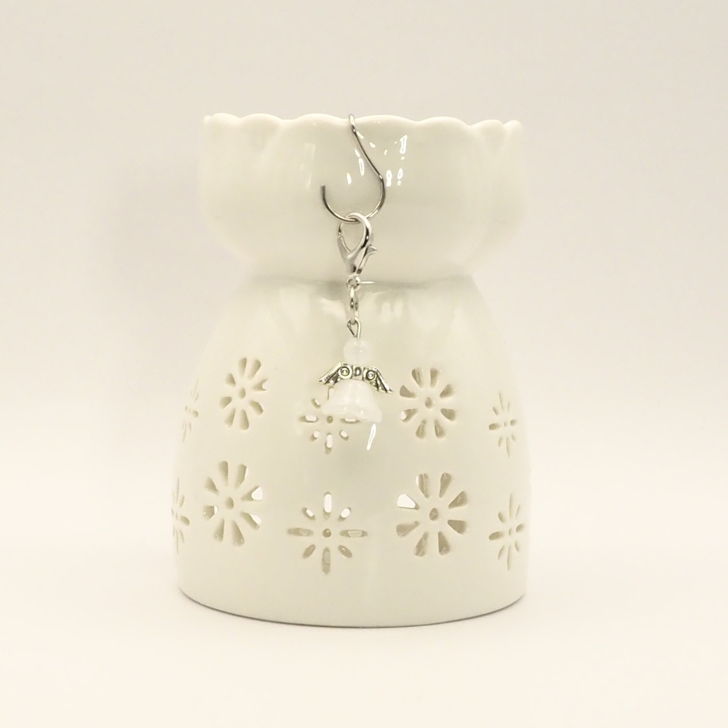 Glass Angel Bag Charm