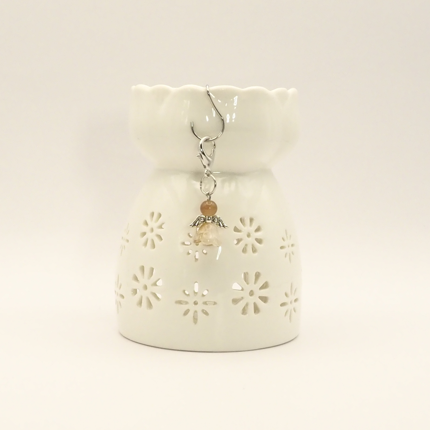 Glass Angel Bag Charm