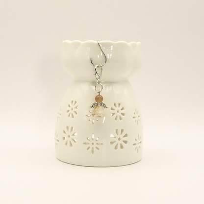 Glass Angel Bag Charm