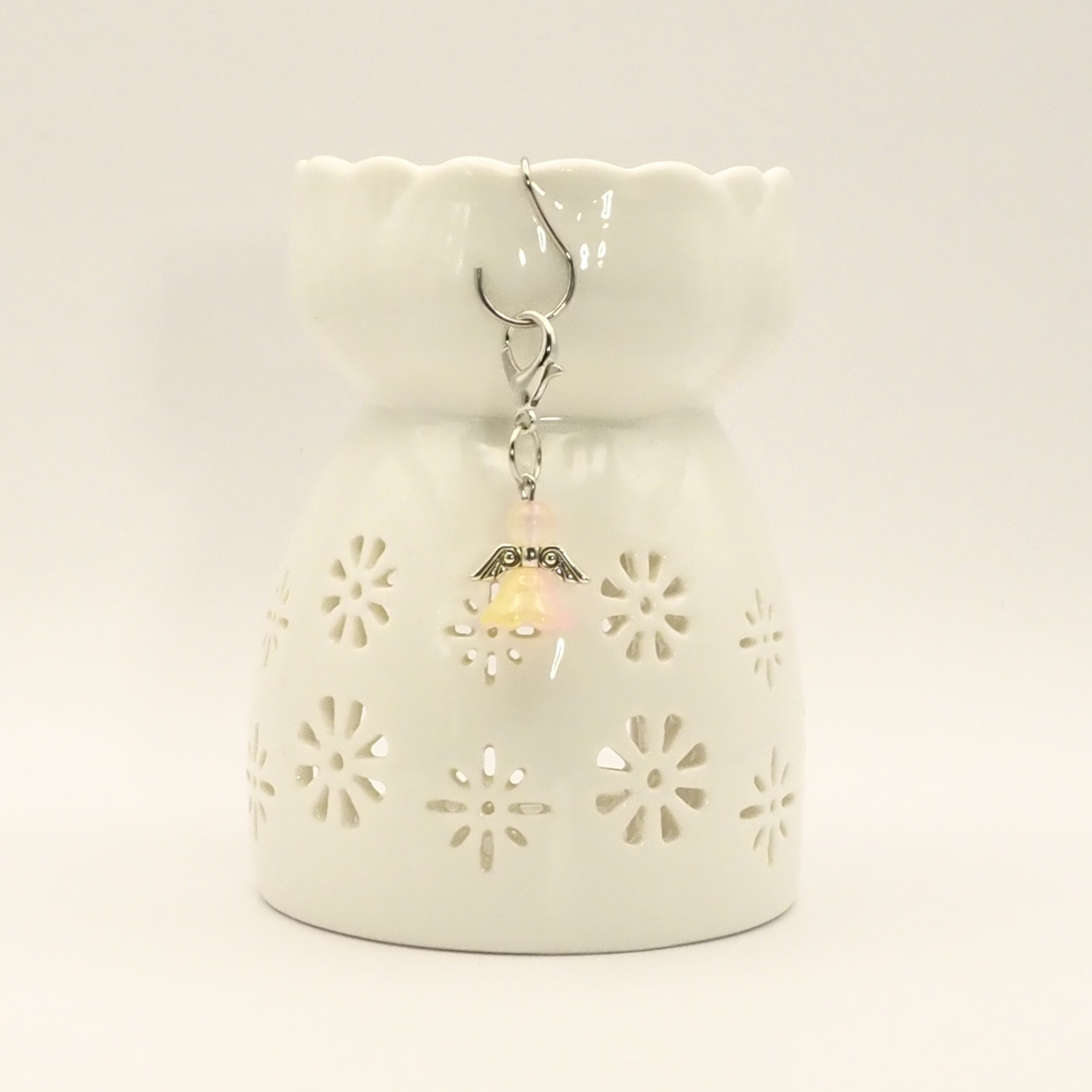 Glass Angel Bag Charm