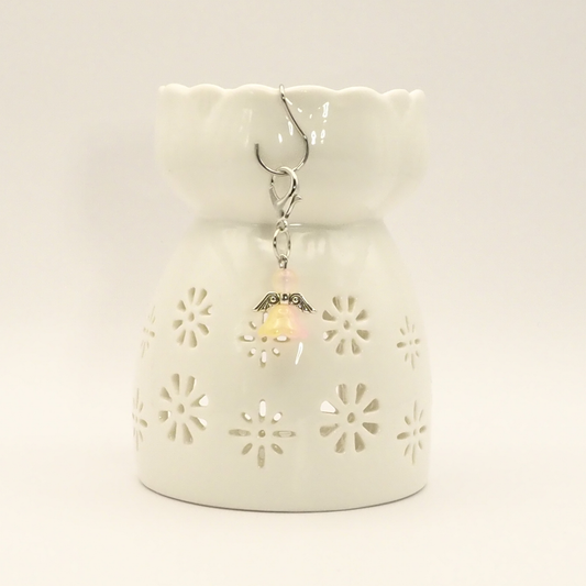 Glass Angel Bag Charm