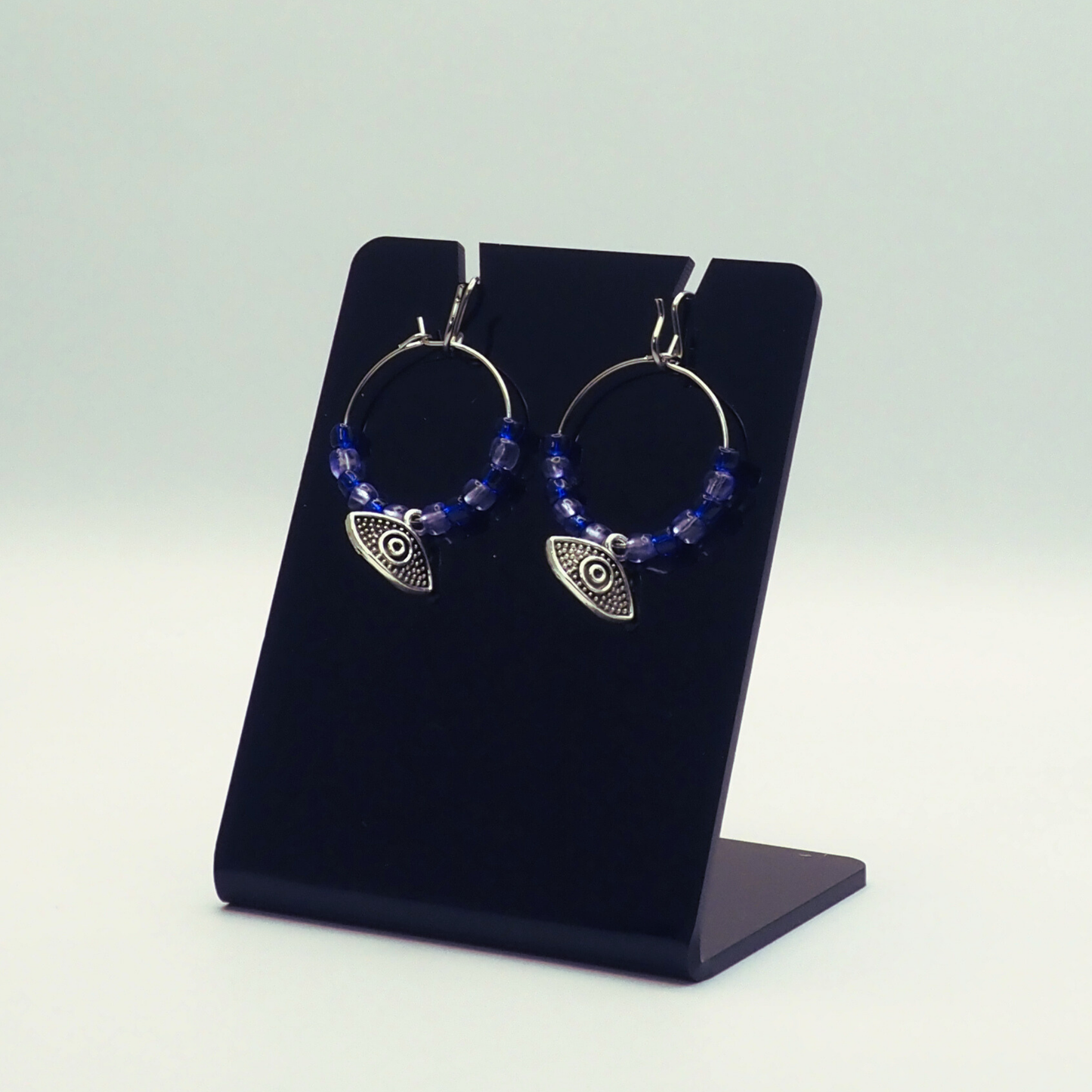 Evil Eye Hoop Earrings