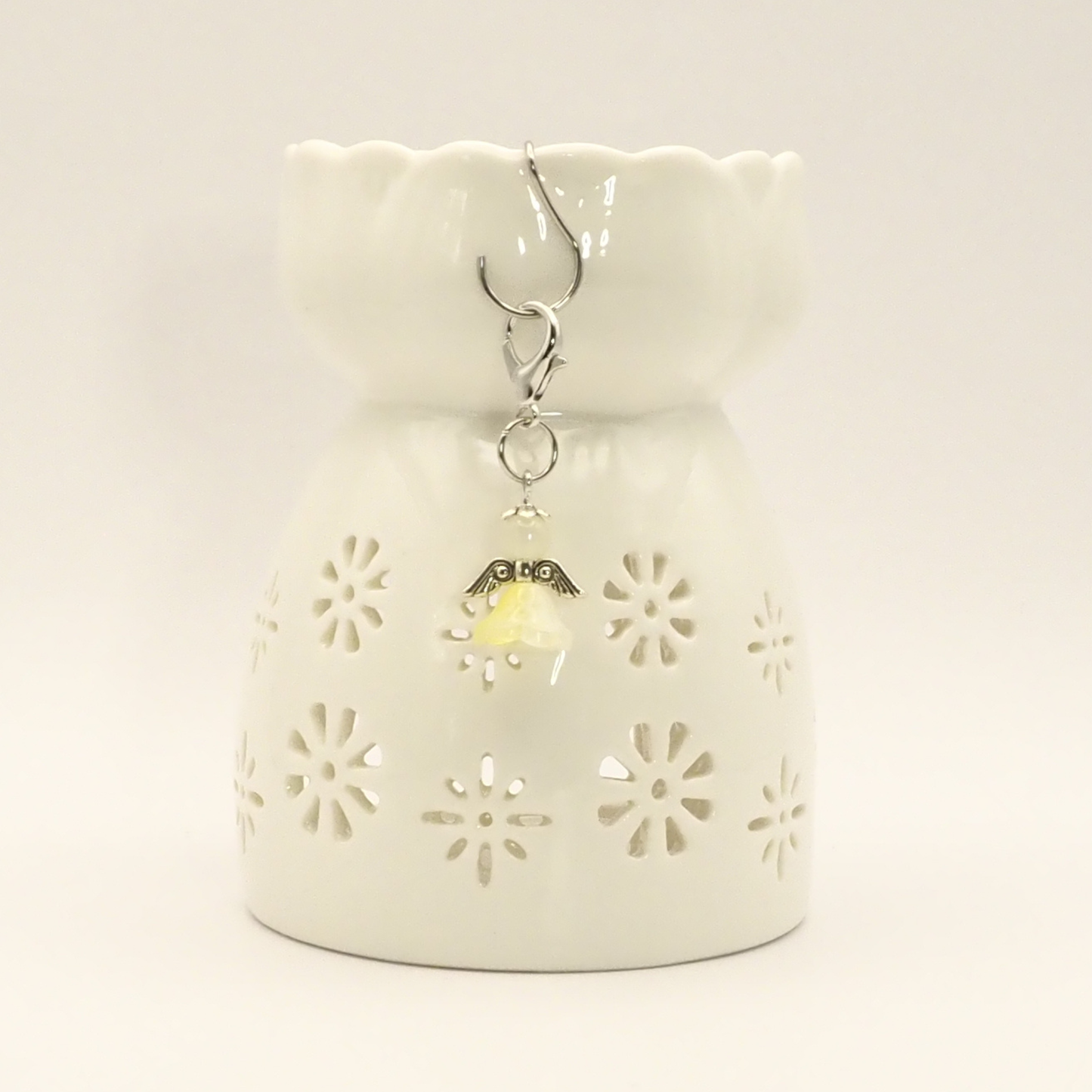 Glass Angel Bag Charm