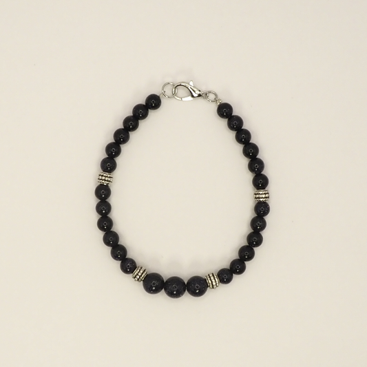 Blue Sandstone Bracelet