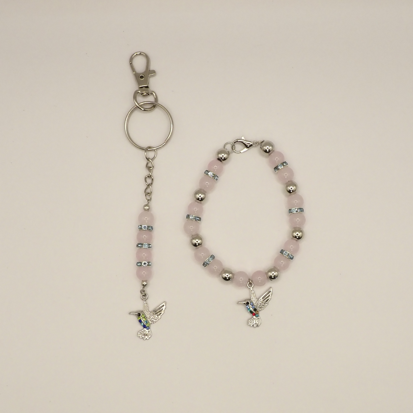 Charming Bird Bracelet & Keyring Sets