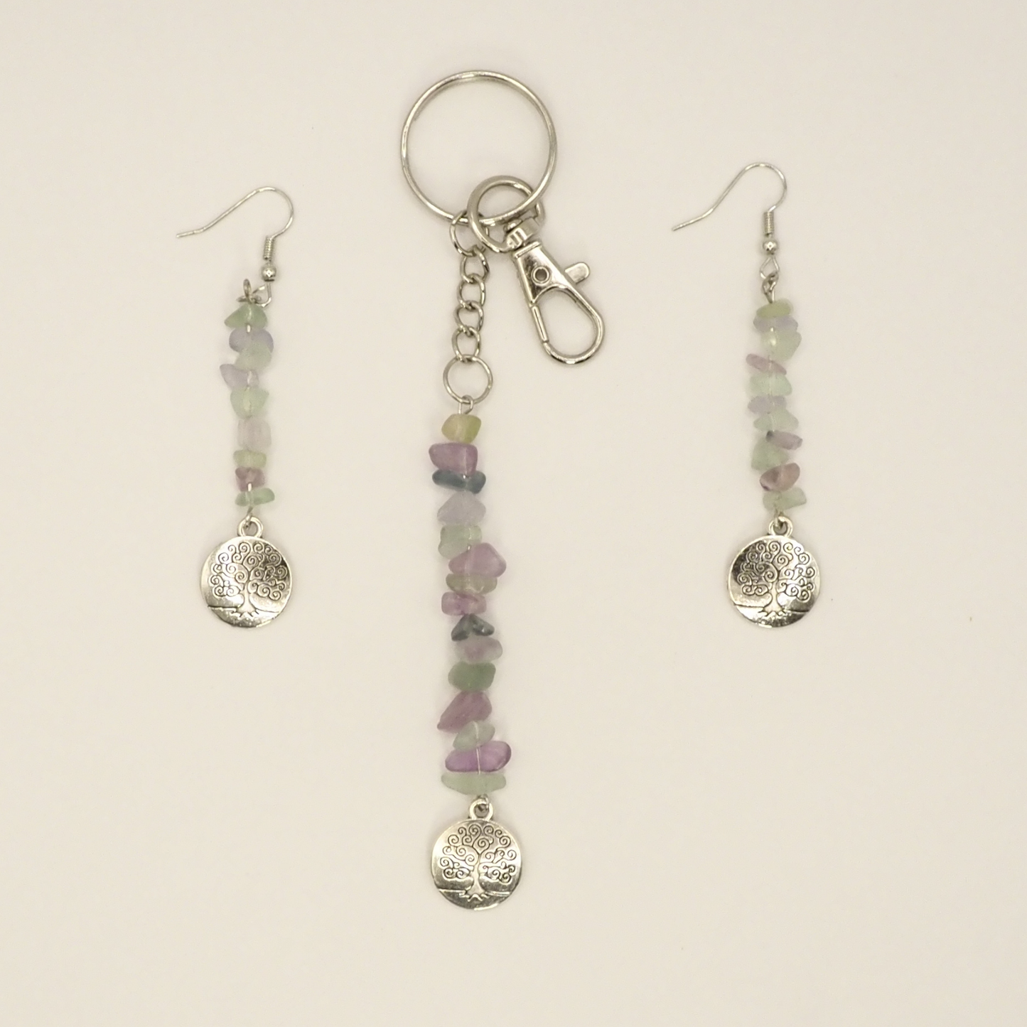 Circle Tree Of Life Fluorite Set